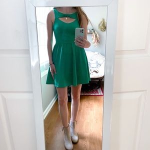 Material Girl Green Dress